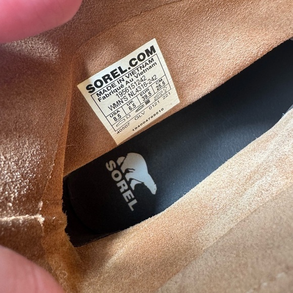 Sorel Women's Cate Pull on Brown Boot waterproof suede, size 8.5 - Picture 6 of 8